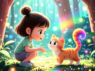 彩虹森林的相遇