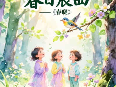 春日晨曲 ——《春晓》