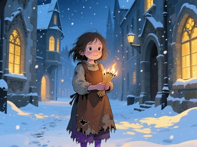 卖火柴的小女孩