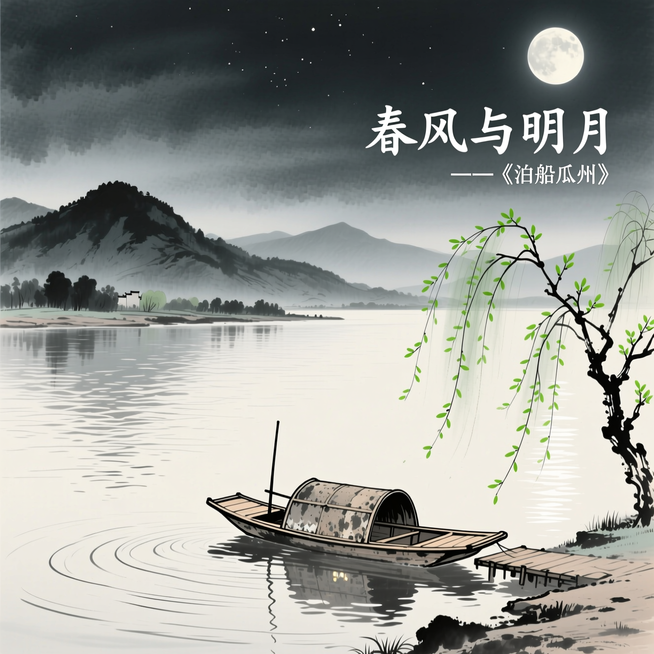 春风与明月 ——《泊船瓜洲》