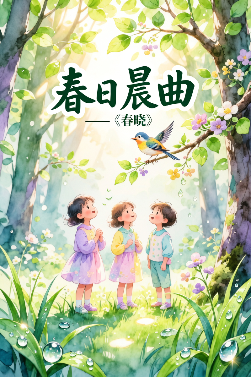 春日晨曲 ——《春晓》