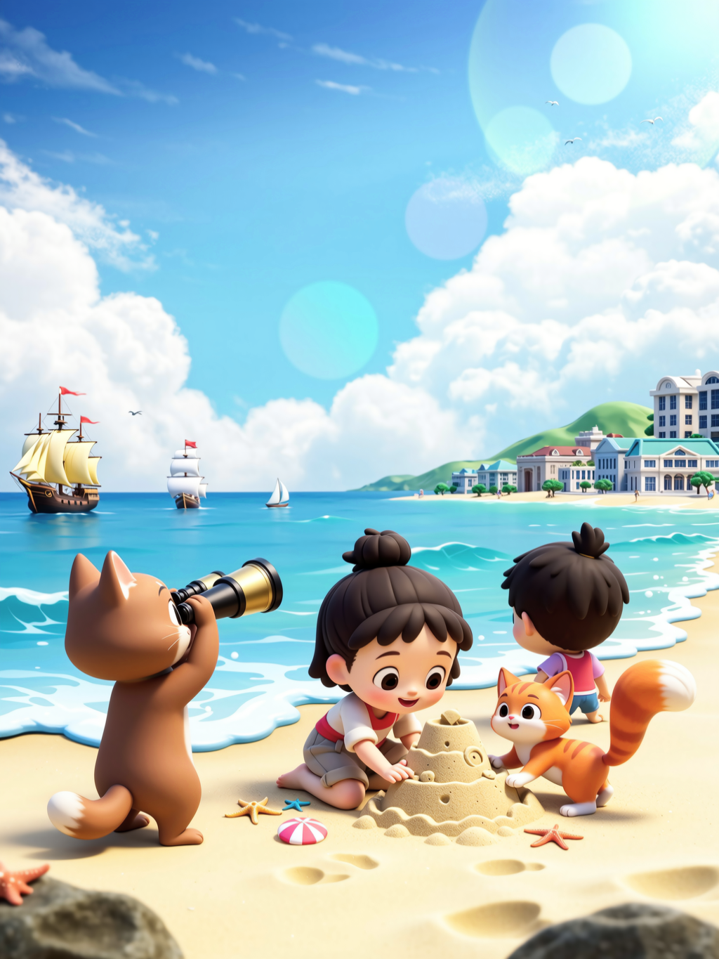 美丽的海滨城市
