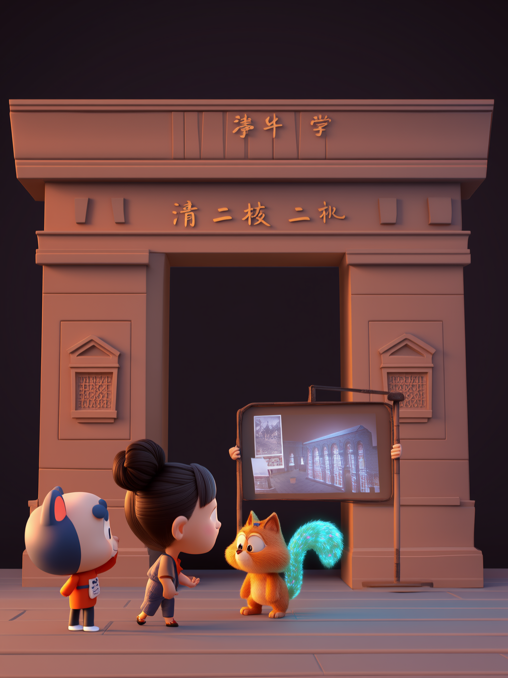 二校门的故事